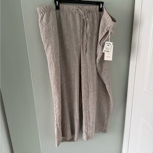 Joie Drawstring Linen Style Pants